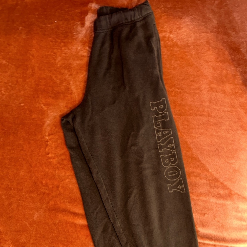 pacsun x playboy brown sweatpant